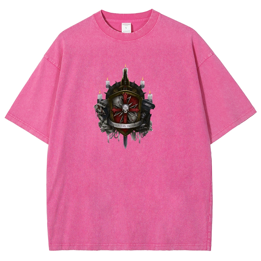 Warhammer 40K Emperor's Champion Unisex Fit Washed T-Shirt 2603001251