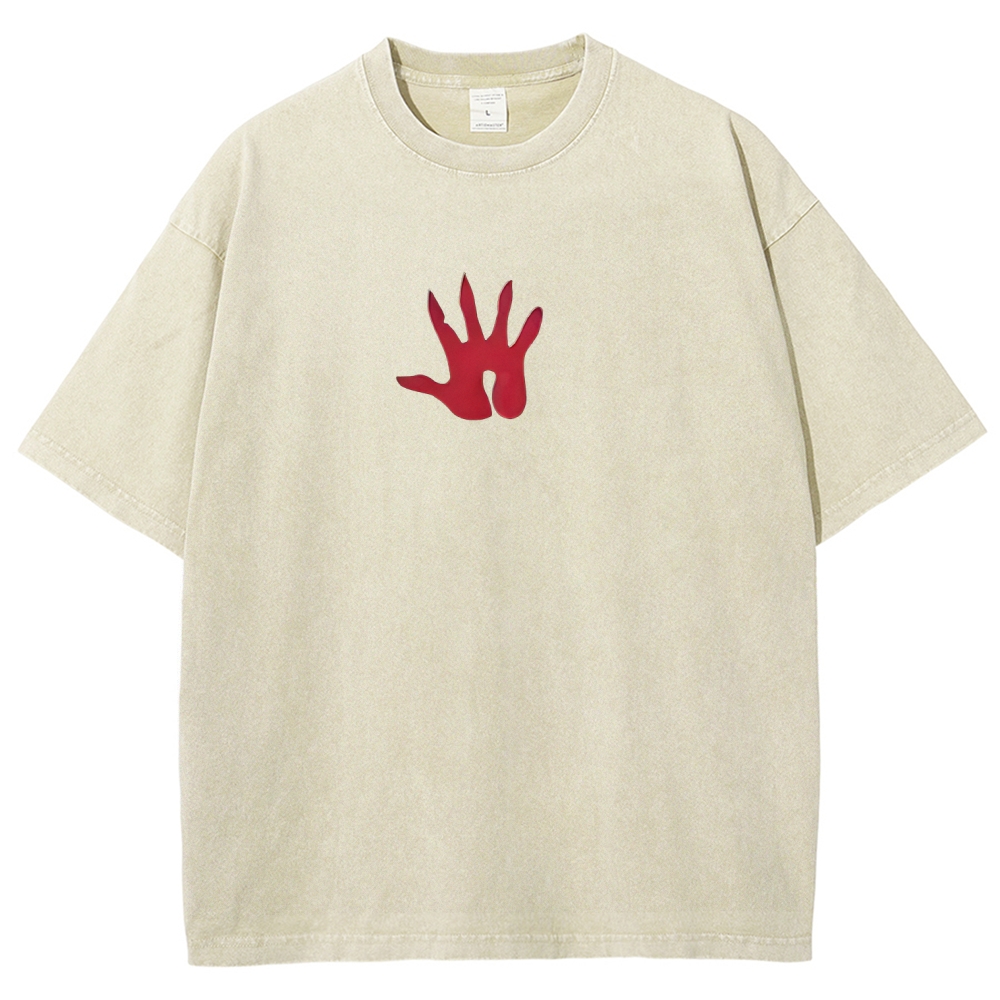 Warhammer 40K Night Lords Printed Unisex Washed T-Shirt