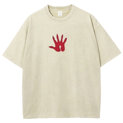 Warhammer 40K Night Lords Printed Unisex Washed T-Shirt