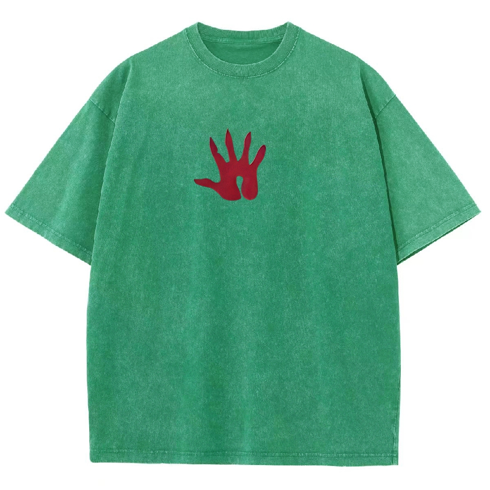 Warhammer 40K Night Lords Printed Unisex Washed T-Shirt