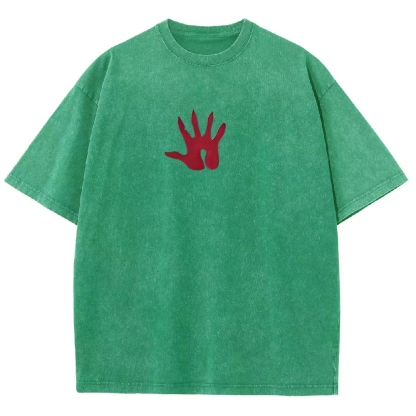 Warhammer 40K Night Lords Printed Unisex Washed T-Shirt