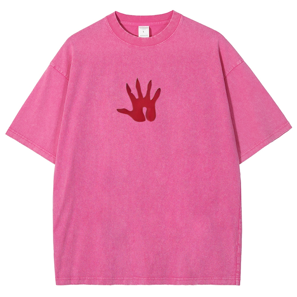 Warhammer 40K Night Lords Printed Unisex Washed T-Shirt