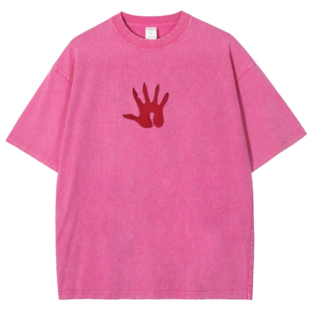 Warhammer 40K Night Lords Printed Unisex Washed T-Shirt