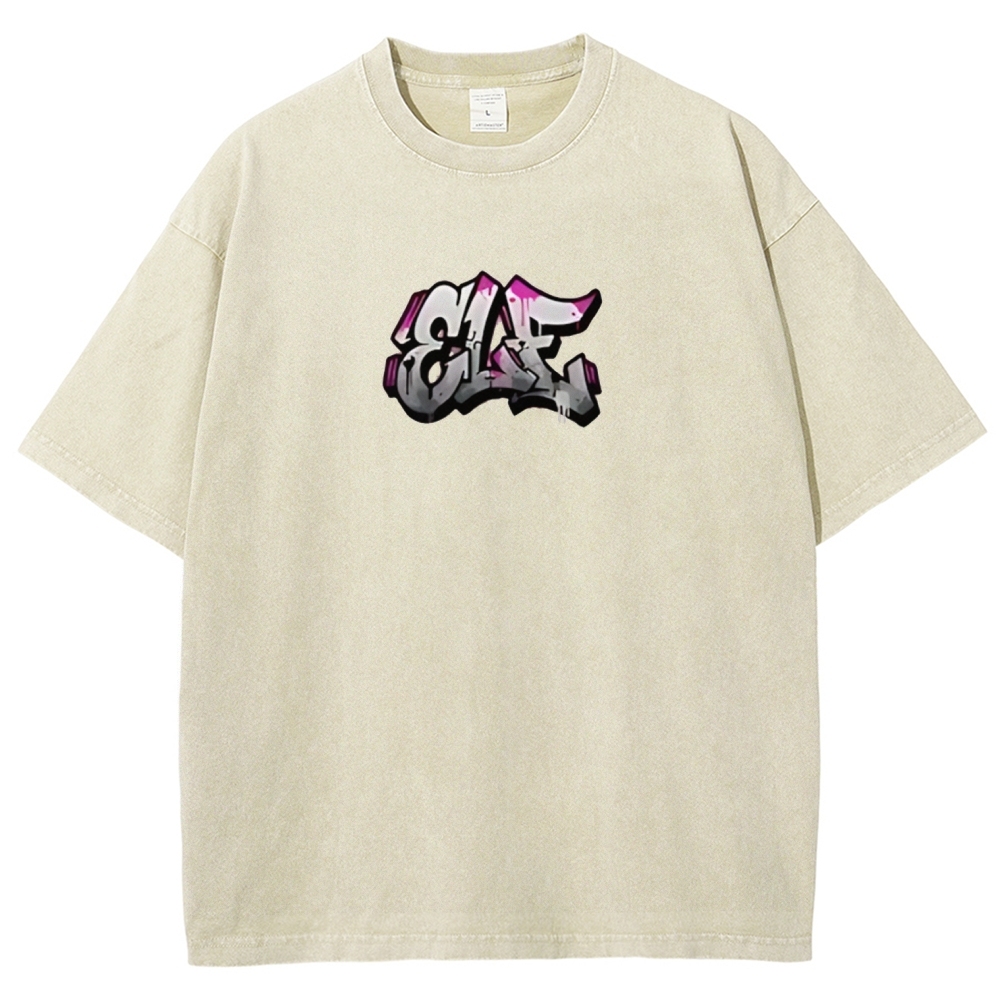 Demon Elf Girl Purple Crown Vintage Graphic T-Shirt | Frieren 