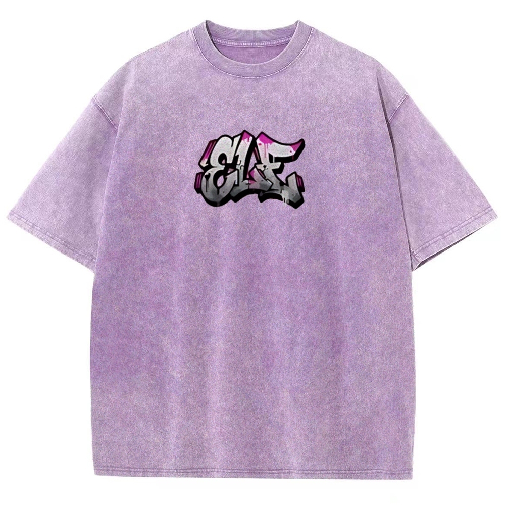 Demon Elf Girl Purple Crown Vintage Graphic T-Shirt | Frieren 