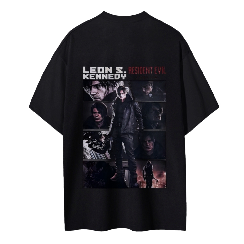 Resident Evil Cotton Unisex Round Neck T-Shirt 