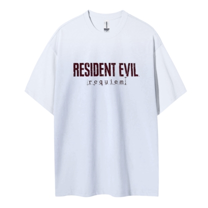 Resident Evil Cotton Unisex Round Neck T-Shirt 