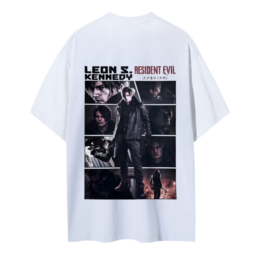 Resident Evil Cotton Unisex Round Neck T-Shirt 