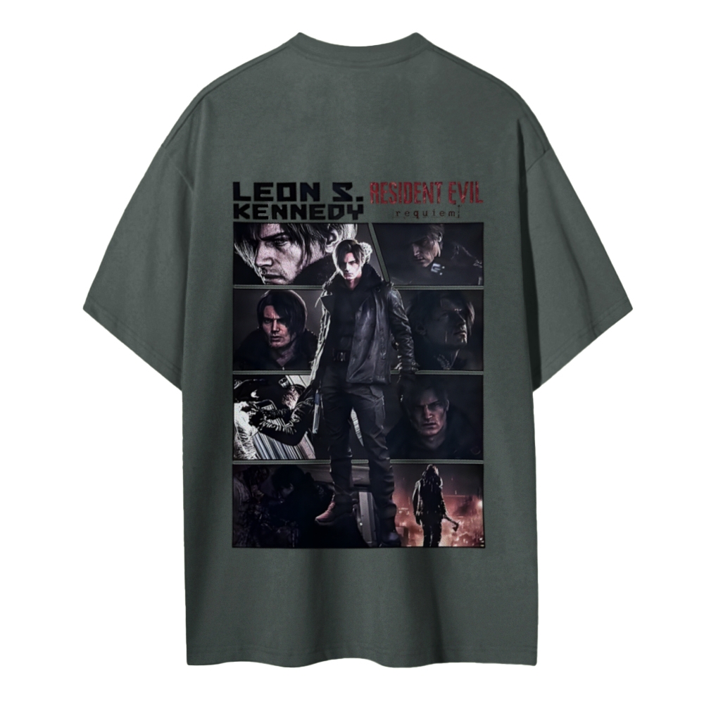 Resident Evil Cotton Unisex Round Neck T-Shirt 