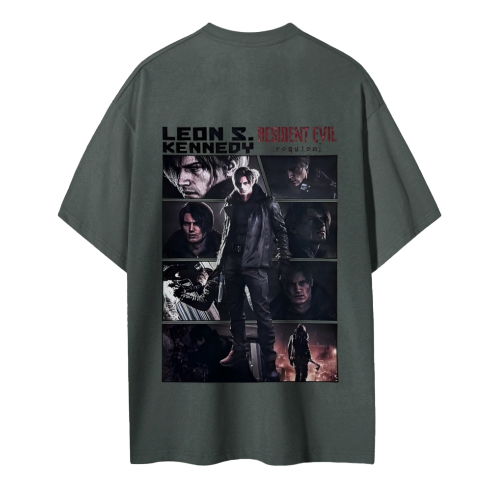 Resident Evil Cotton Unisex Round Neck T-Shirt 