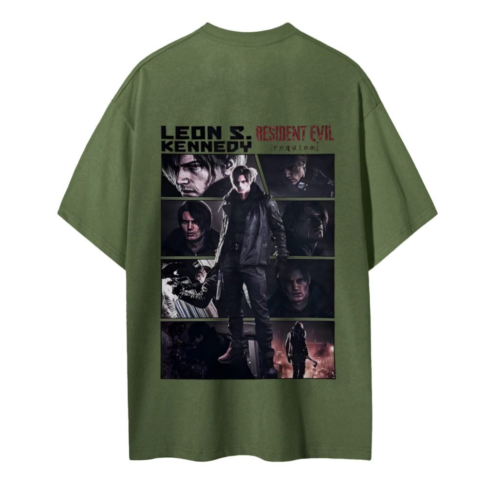 Resident Evil Cotton Unisex Round Neck T-Shirt 