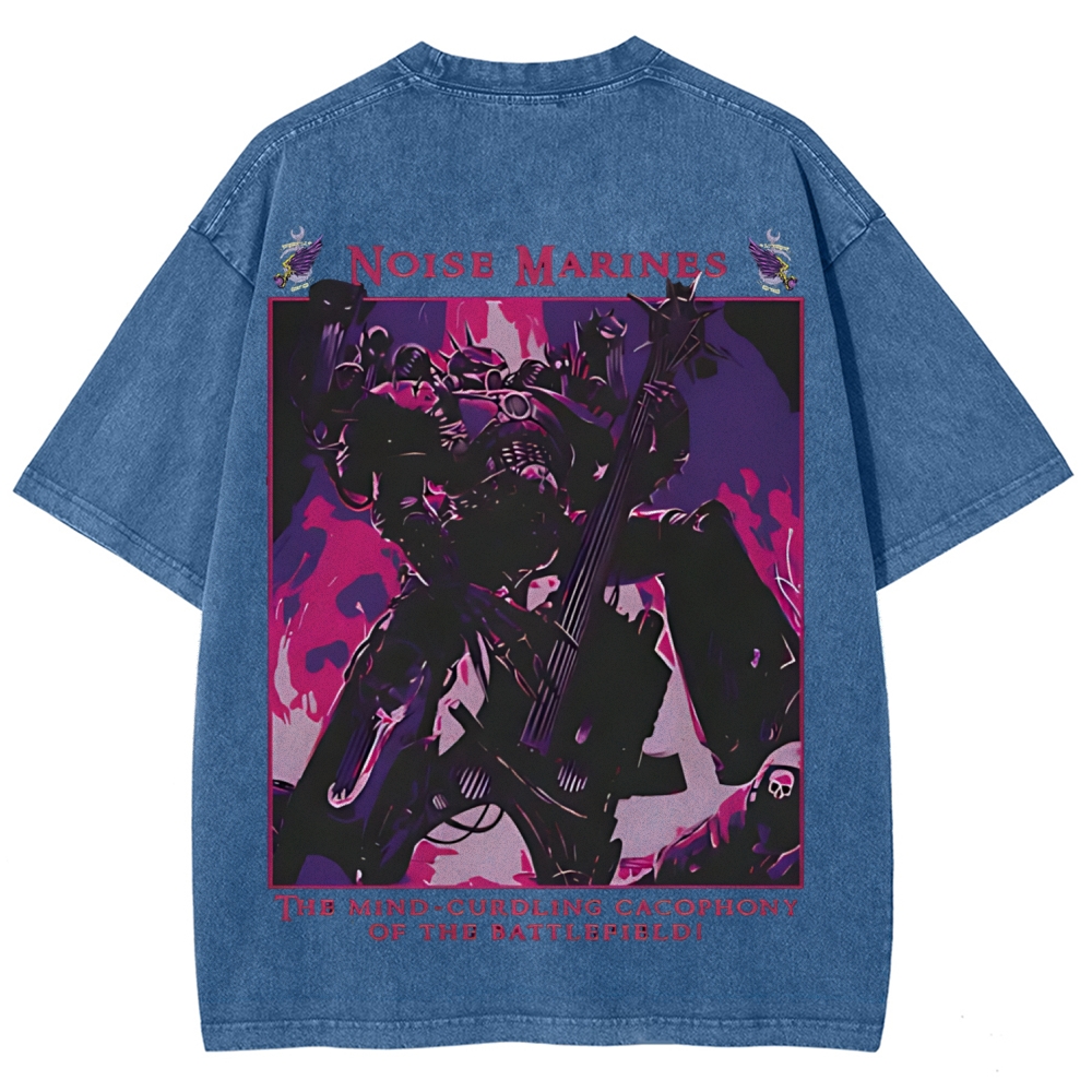 Warhammer 40K Noise Marine Unisex Fit Washed T-Shirt 