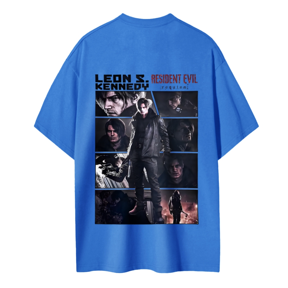 Resident Evil Cotton Unisex Round Neck T-Shirt 