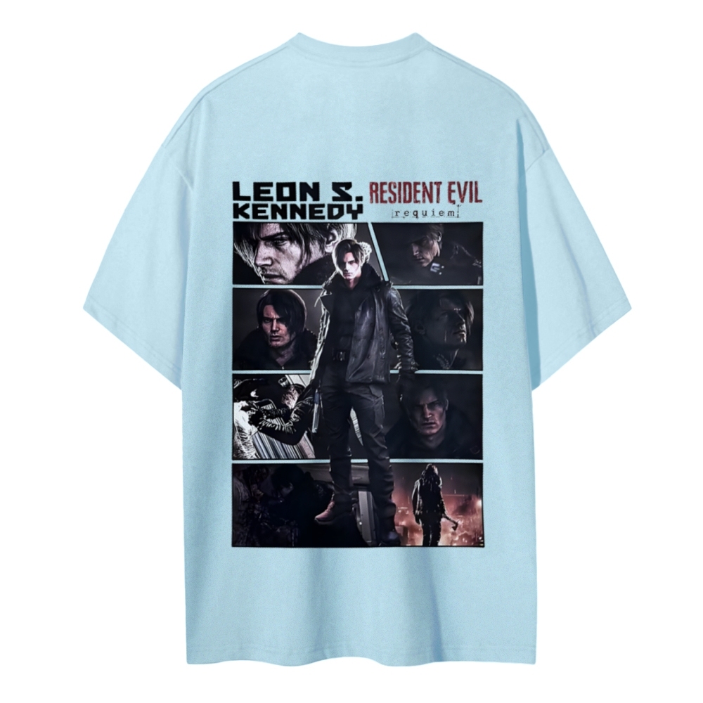 Resident Evil Cotton Unisex Round Neck T-Shirt 