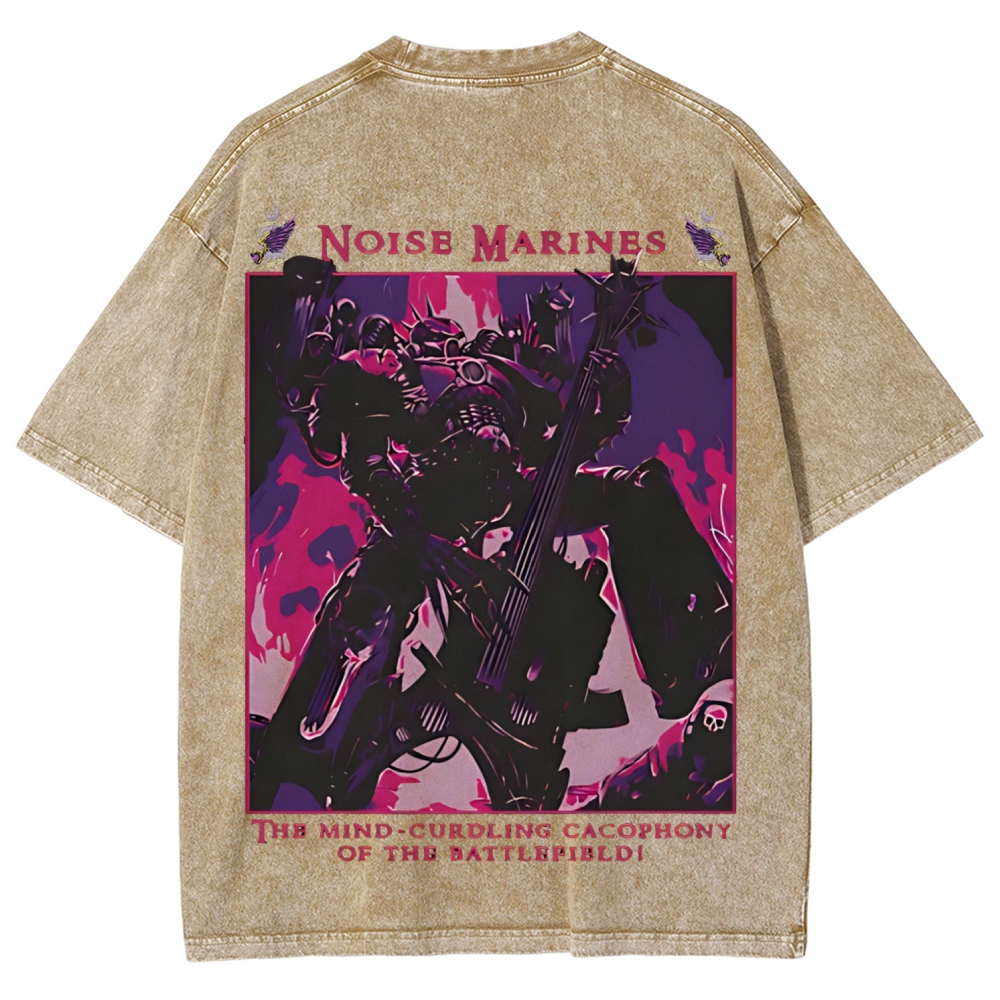 Warhammer 40K Noise Marine Unisex Fit Washed T-Shirt 