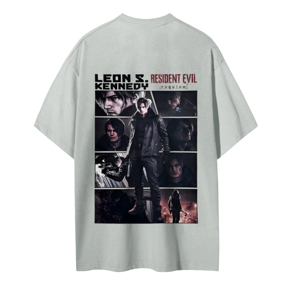 Resident Evil Cotton Unisex Round Neck T-Shirt 