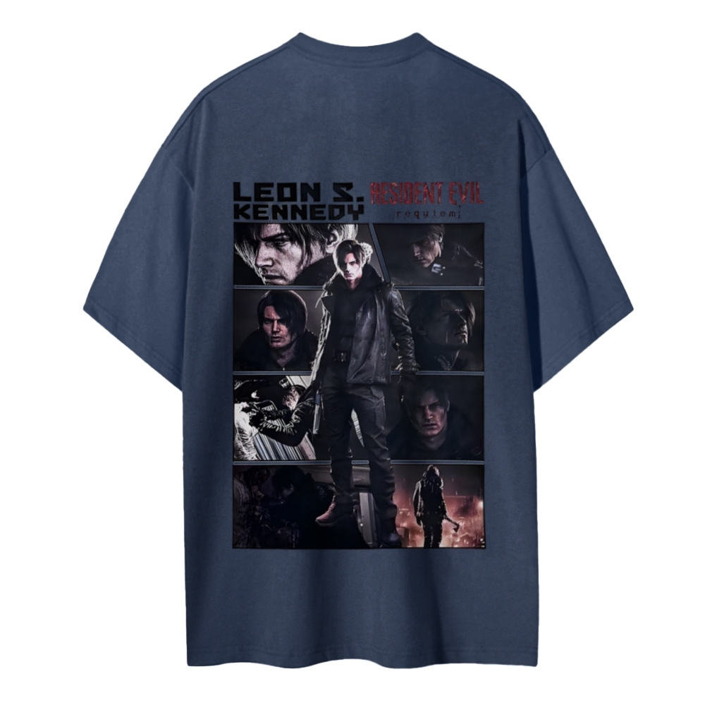 Resident Evil Cotton Unisex Round Neck T-Shirt 
