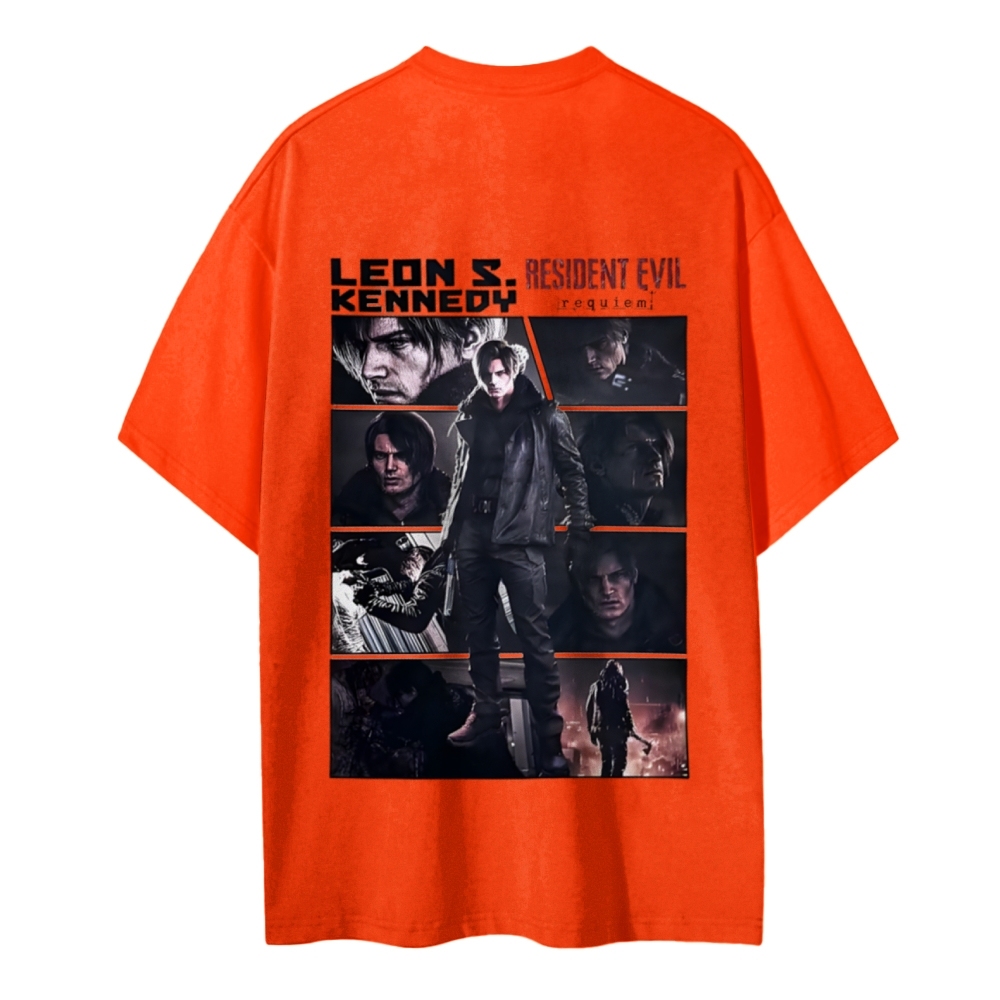 Resident Evil Cotton Unisex Round Neck T-Shirt 