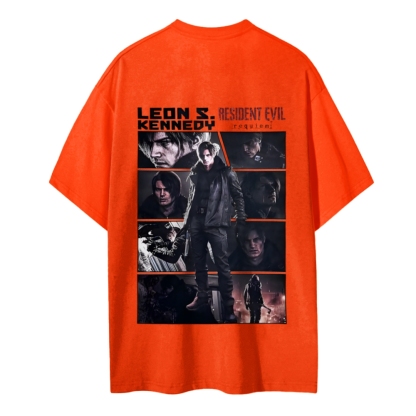 Resident Evil Cotton Unisex Round Neck T-Shirt 