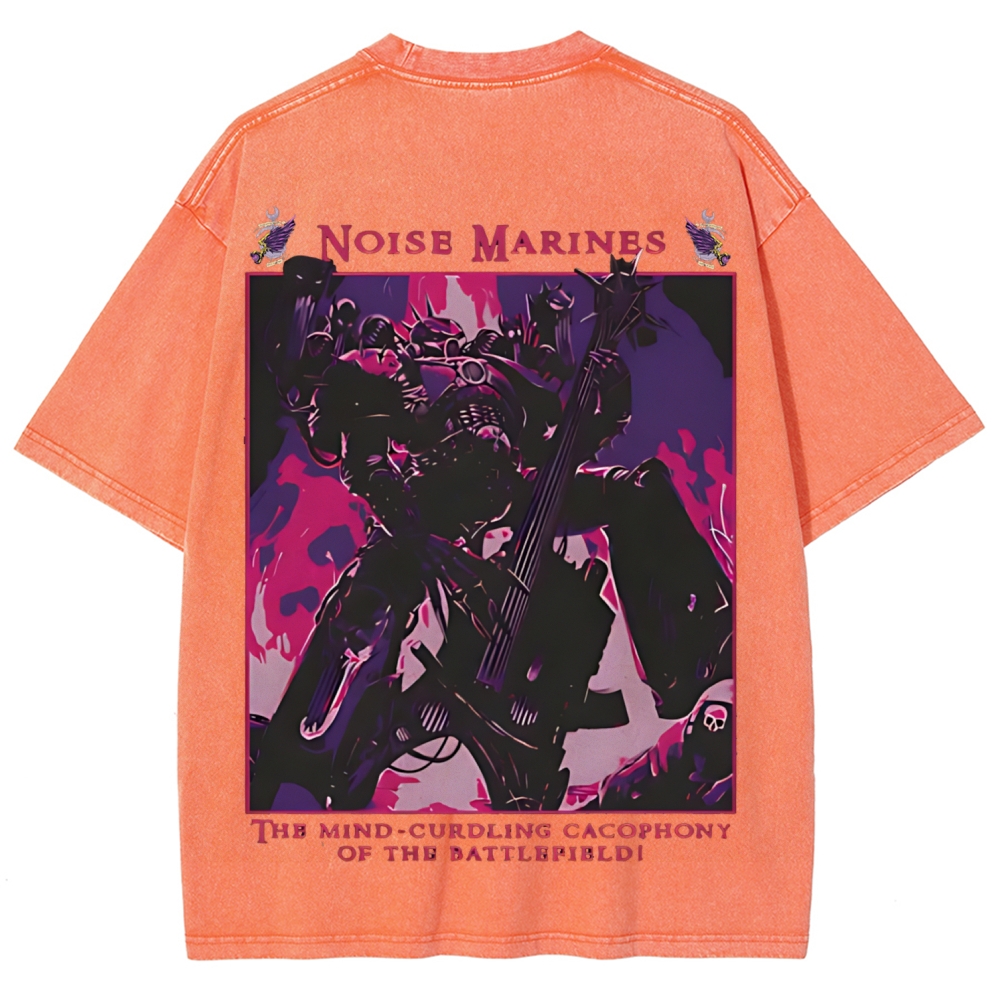 Warhammer 40K Noise Marine Unisex Fit Washed T-Shirt 