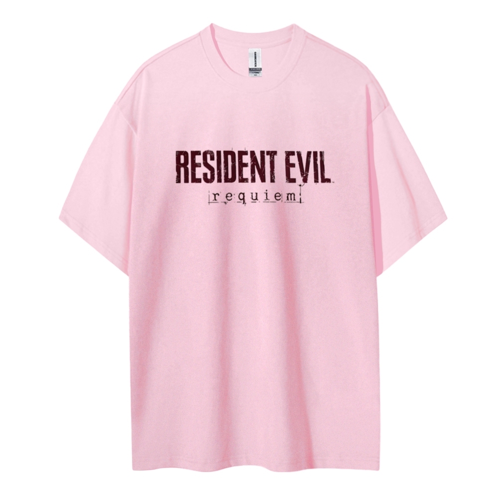 Resident Evil Cotton Unisex Round Neck T-Shirt 