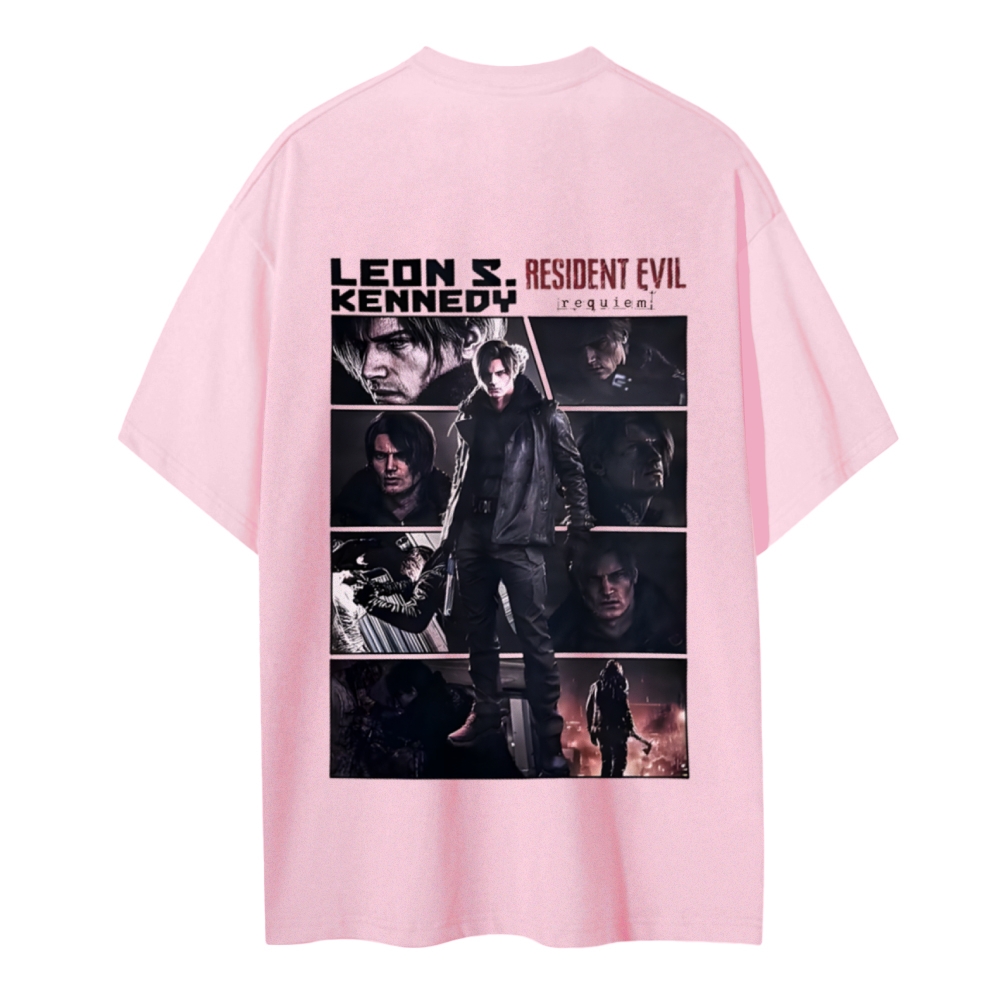 Resident Evil Cotton Unisex Round Neck T-Shirt 