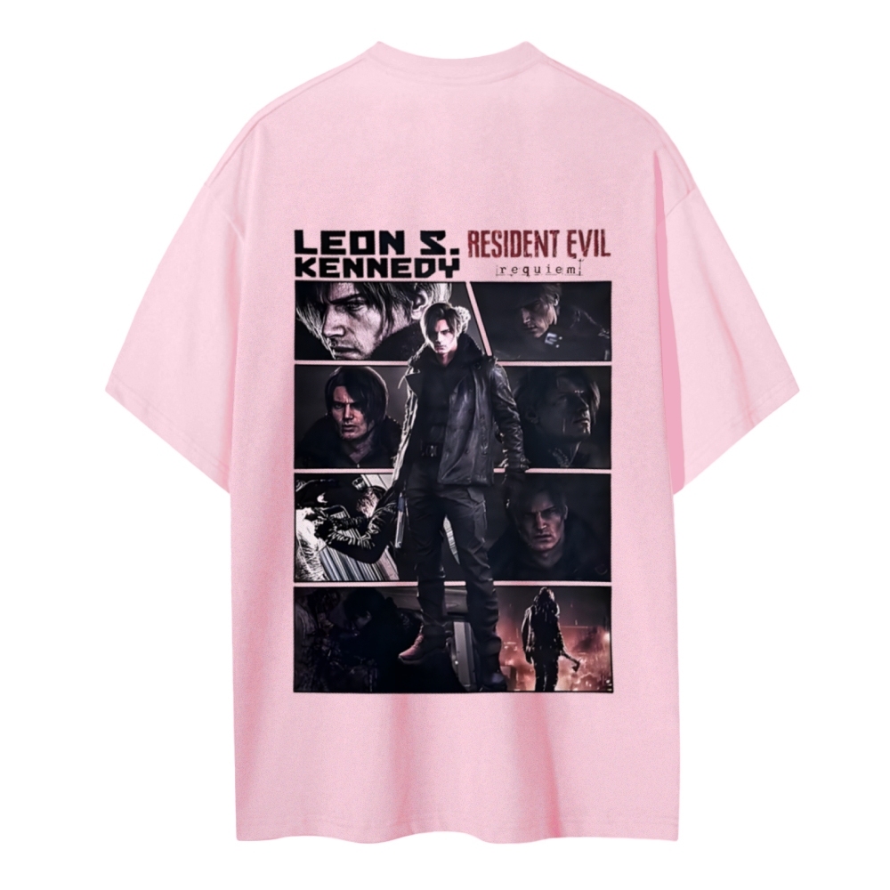 Resident Evil Cotton Unisex Round Neck T-Shirt 