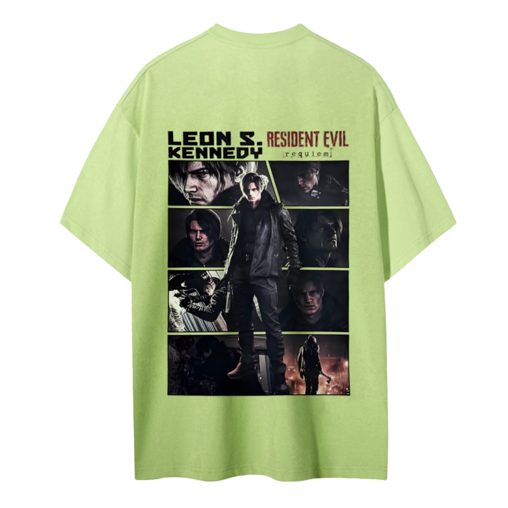 Resident Evil Cotton Unisex Round Neck T-Shirt 
