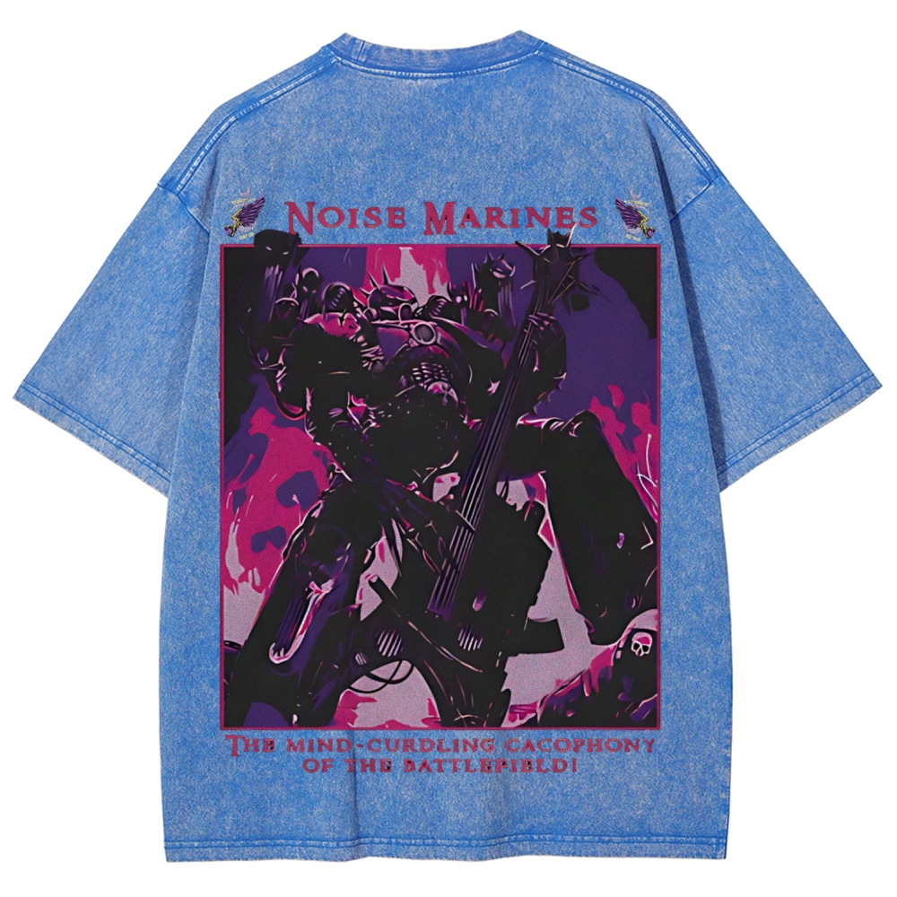 Warhammer 40K Noise Marine Unisex Fit Washed T-Shirt 