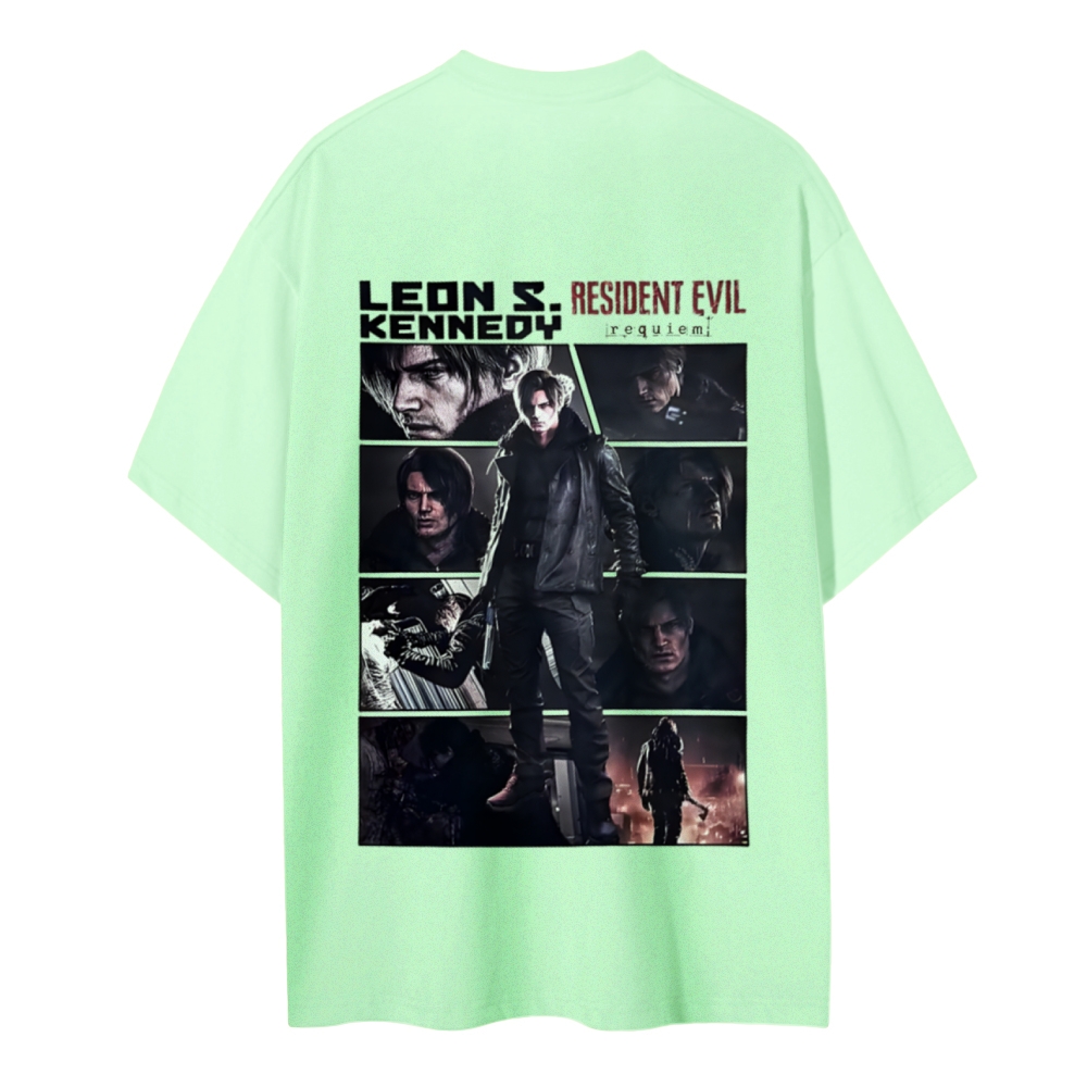 Resident Evil Cotton Unisex Round Neck T-Shirt 