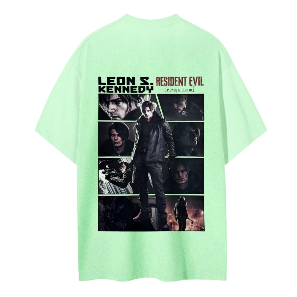 Resident Evil Cotton Unisex Round Neck T-Shirt 