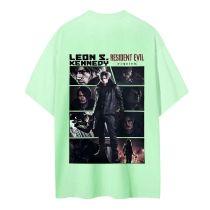 Resident Evil Cotton Unisex Round Neck T-Shirt 