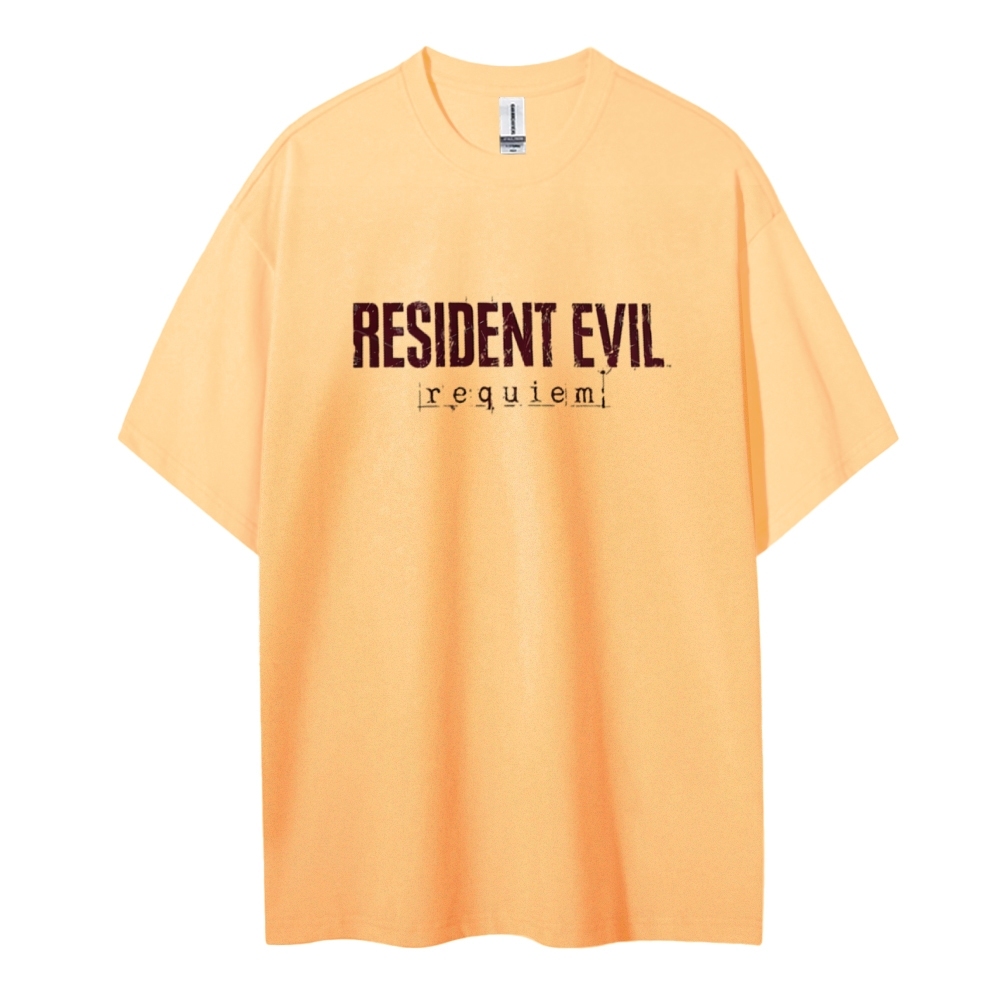 Resident Evil Cotton Unisex Round Neck T-Shirt 
