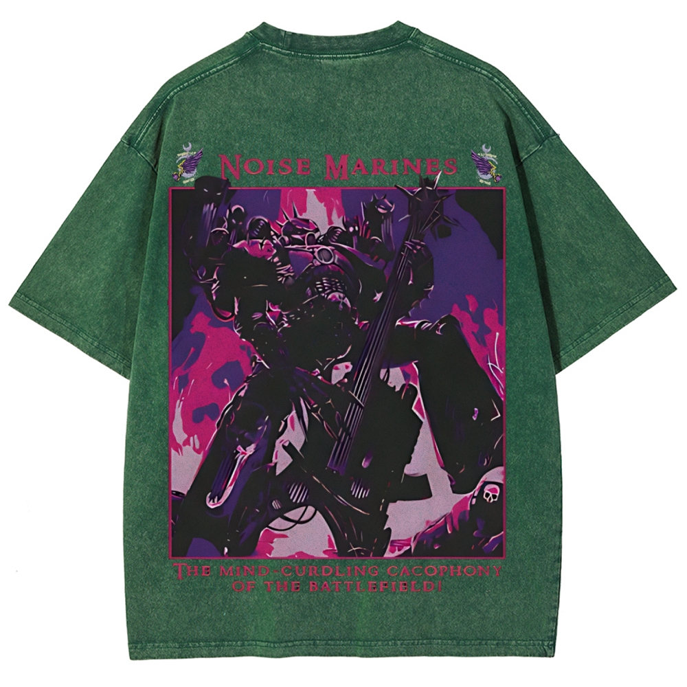 Warhammer 40K Noise Marine Unisex Fit Washed T-Shirt 