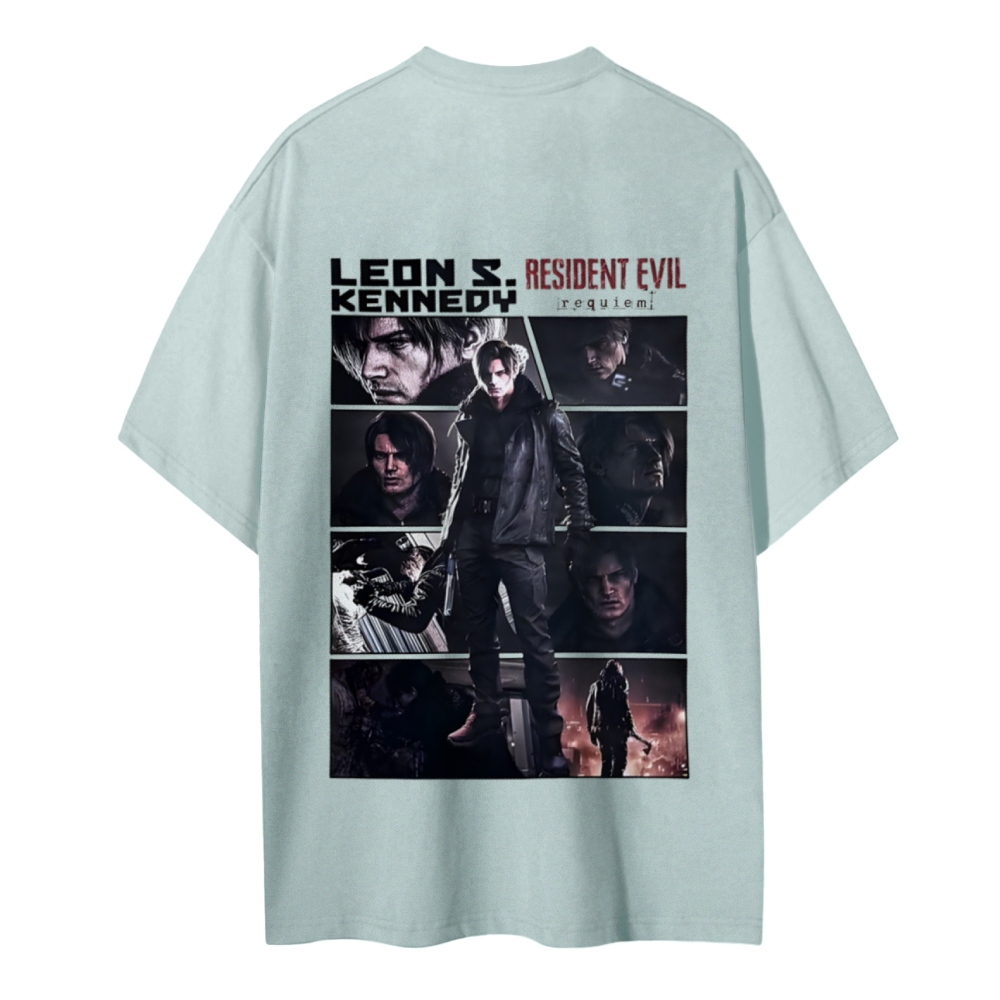 Resident Evil Cotton Unisex Round Neck T-Shirt 