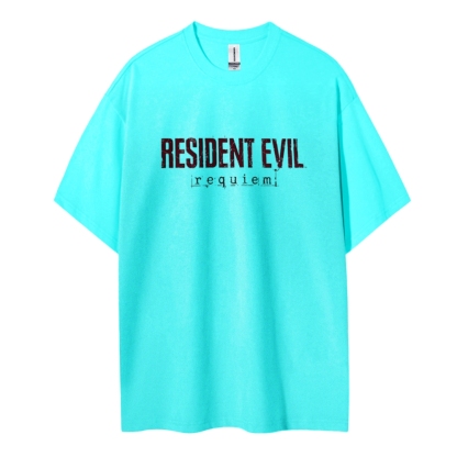 Resident Evil Cotton Unisex Round Neck T-Shirt 