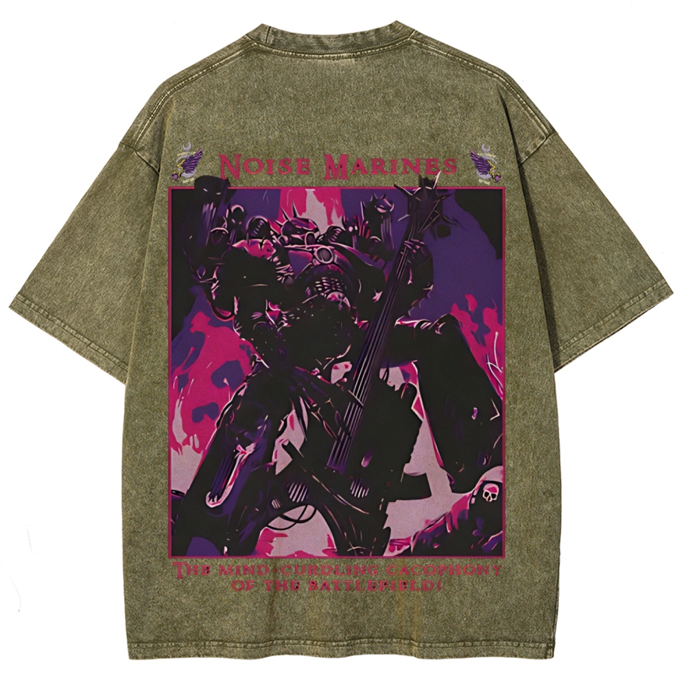 Warhammer 40K Noise Marine Unisex Fit Washed T-Shirt 
