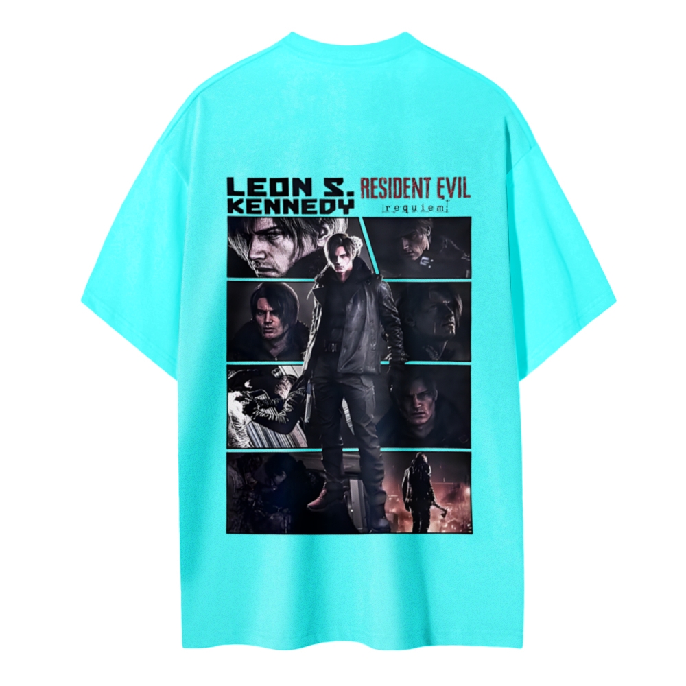 Resident Evil Cotton Unisex Round Neck T-Shirt 