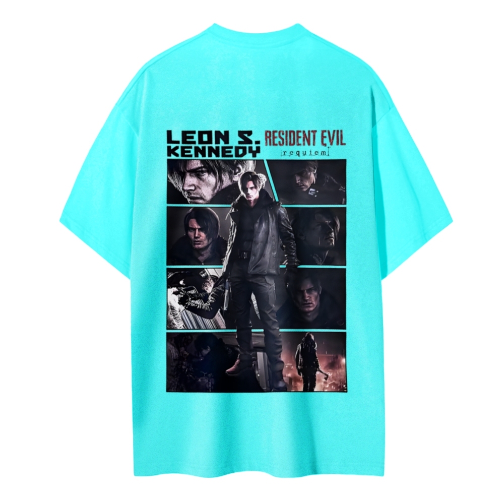 Resident Evil Cotton Unisex Round Neck T-Shirt 