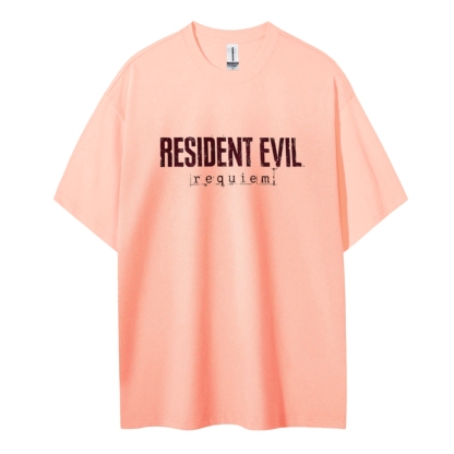 Resident Evil Cotton Unisex Round Neck T-Shirt 