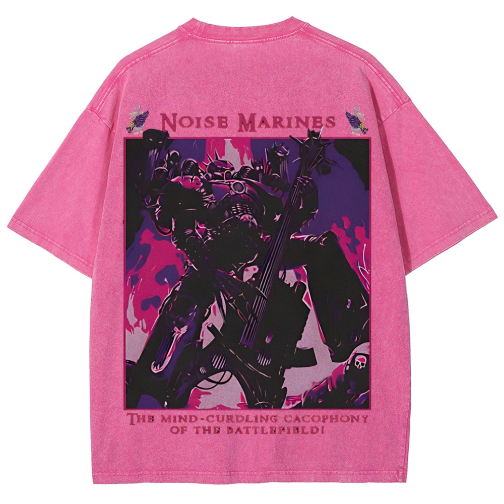 Warhammer 40K Noise Marine Unisex Fit Washed T-Shirt 