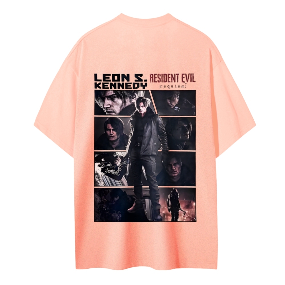 Resident Evil Cotton Unisex Round Neck T-Shirt 