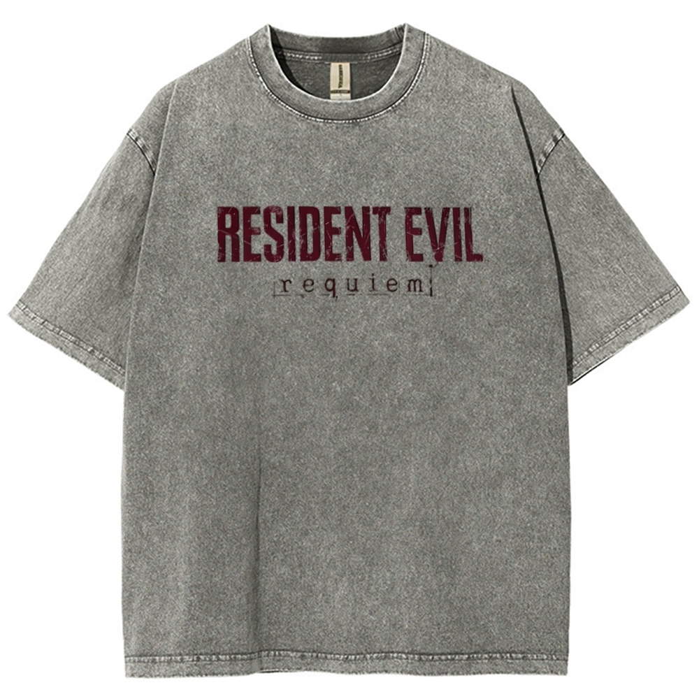 Resident Evil Unisex Fit Washed T-Shirt
