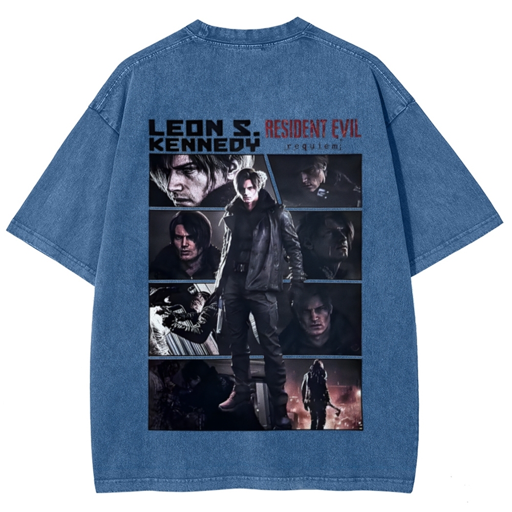 Resident Evil Unisex Fit Washed T-Shirt 