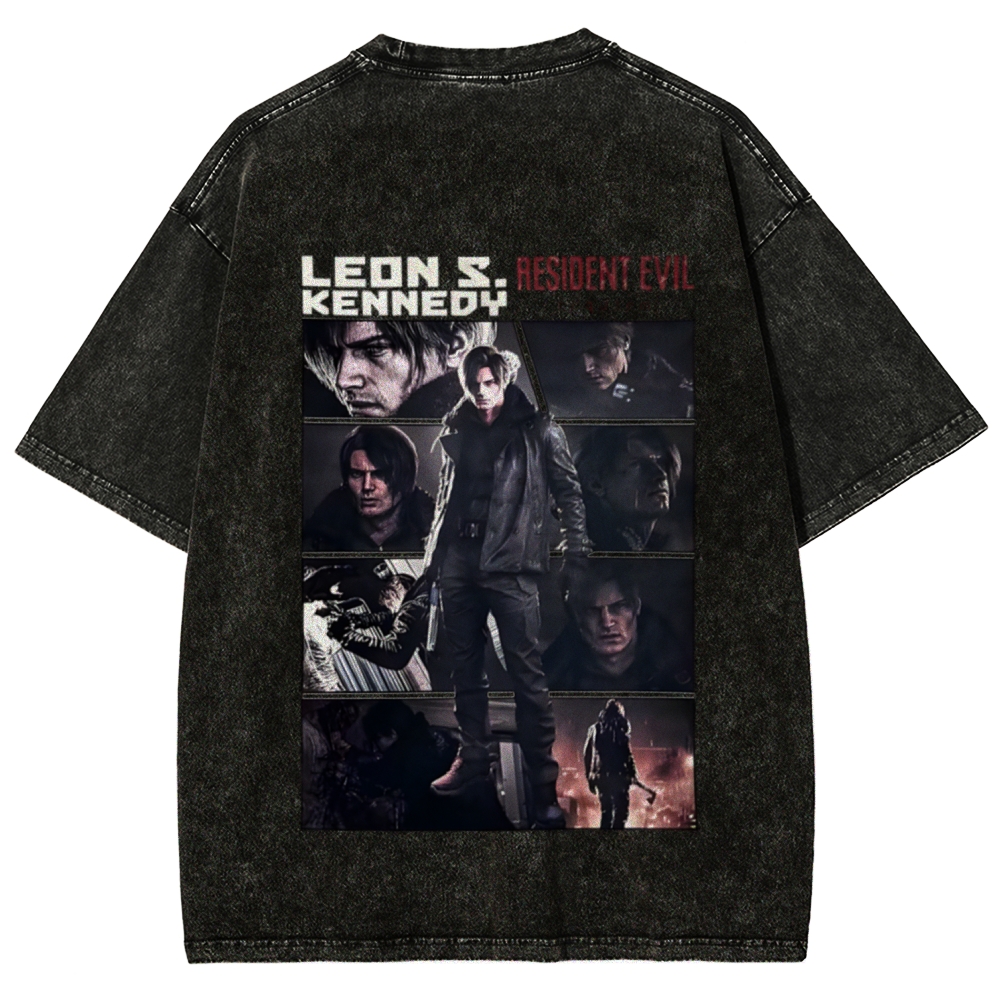 Resident Evil Unisex Fit Washed T-Shirt 