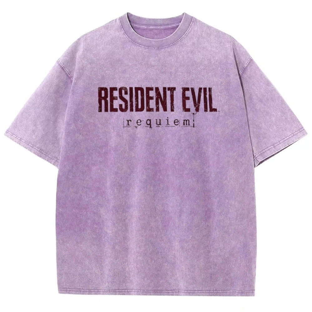 Resident Evil Unisex Fit Washed T-Shirt 