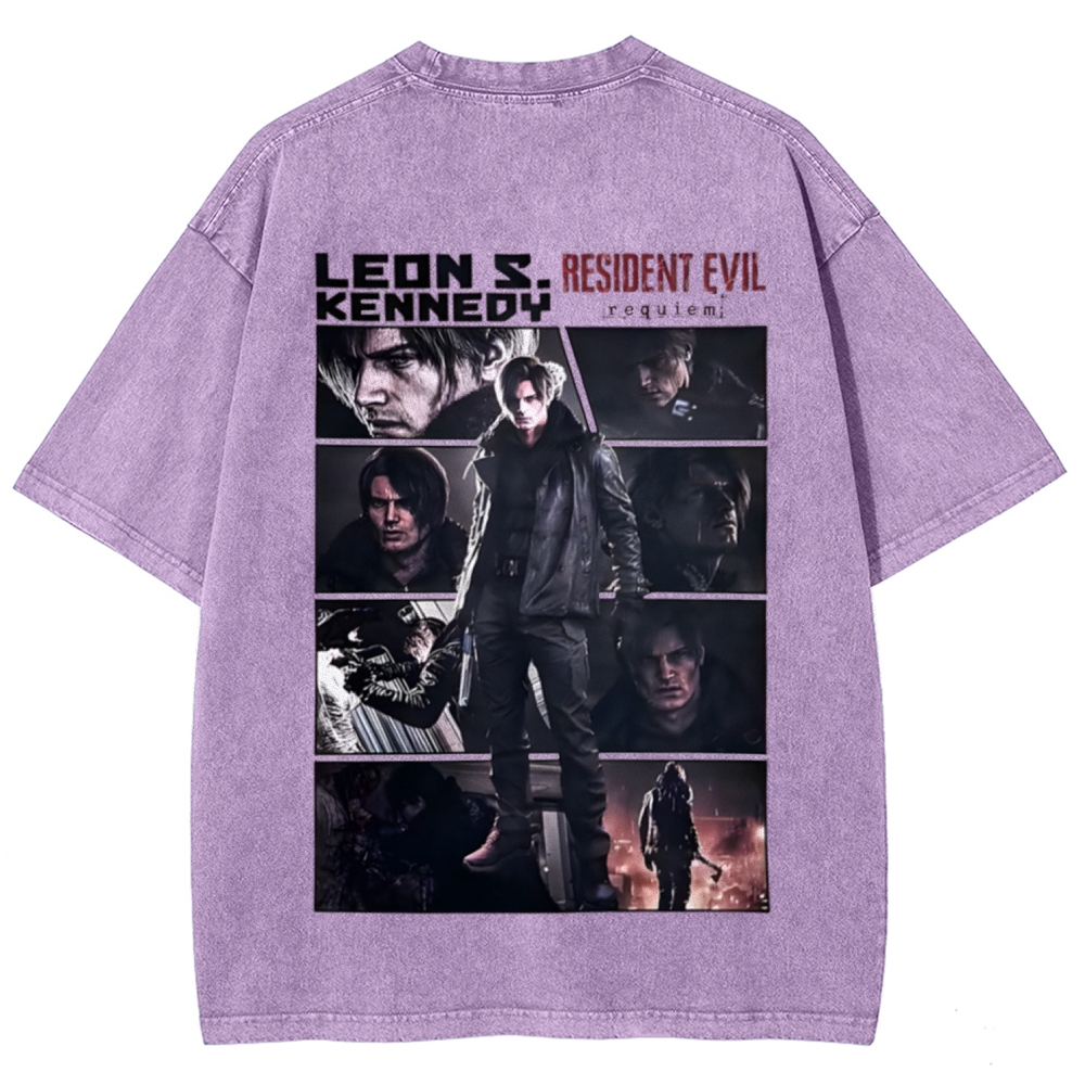 Resident Evil Unisex Fit Washed T-Shirt 
