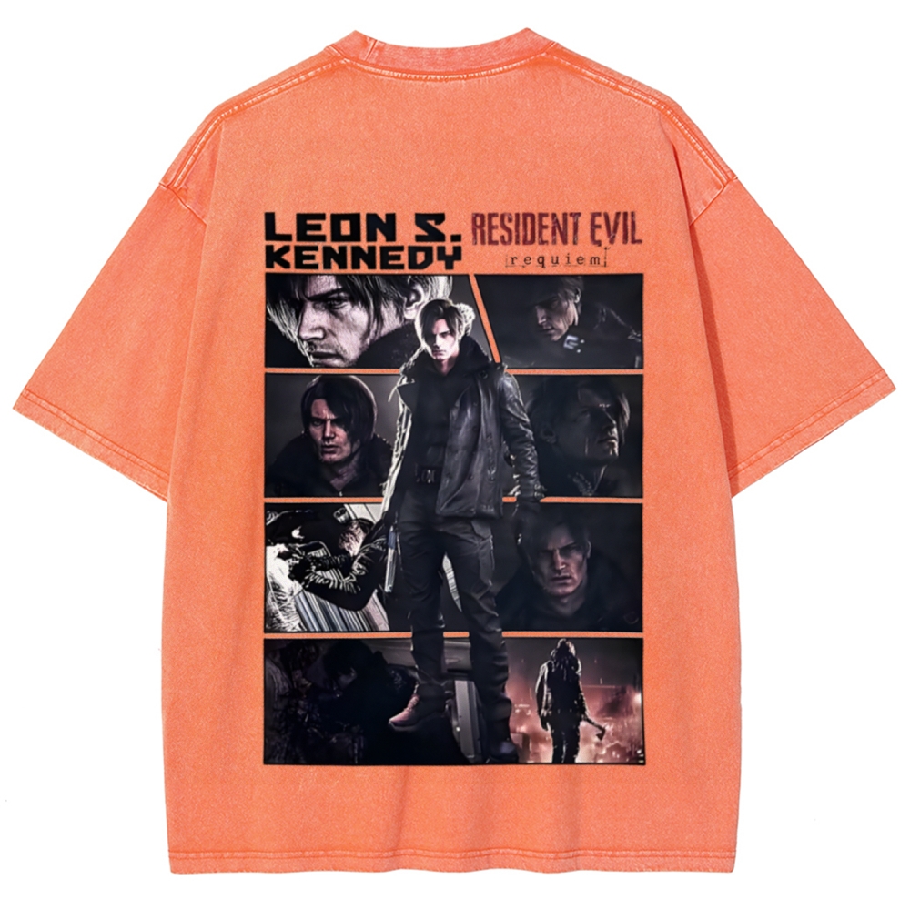 Resident Evil Unisex Fit Washed T-Shirt 