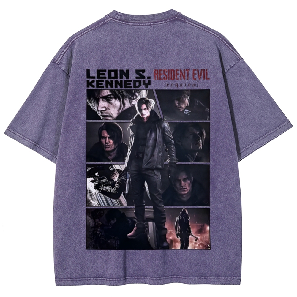 Resident Evil Unisex Fit Washed T-Shirt 
