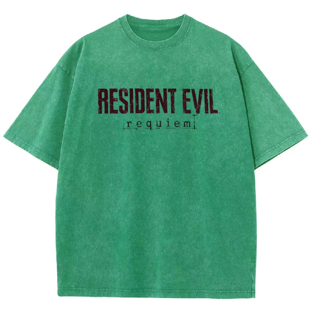 Resident Evil Unisex Fit Washed T-Shirt 